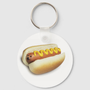 Heißer Doge Meme Schlüsselanhänger