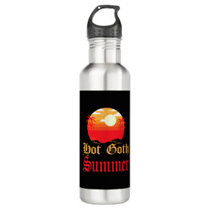 heißer Goth-Sommer  Edelstahlflasche