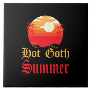 heißer Goth-Sommer Fliese