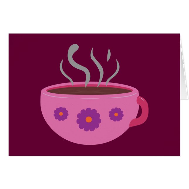 heißer Kaffee (Vorderseite (Horizontal))