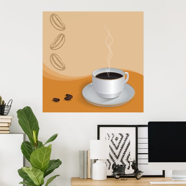 Heißer Kaffee Poster (Von Creator hochgeladen)
