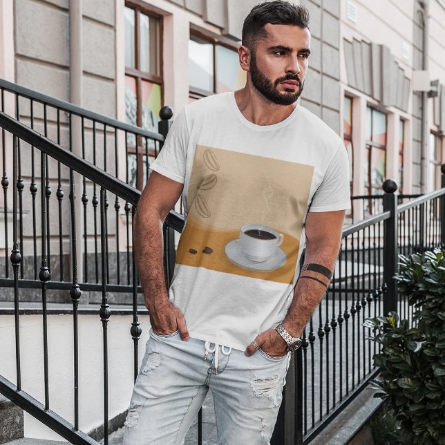 Heißer Kaffee T-Shirt (Von Creator hochgeladen)