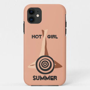 Heißer Mädchensommer-Pfirsichsand Case-Mate iPhone Hülle