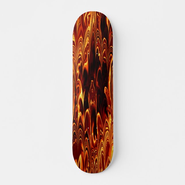 Heißer Marmor 1 Skateboard (Vorne)