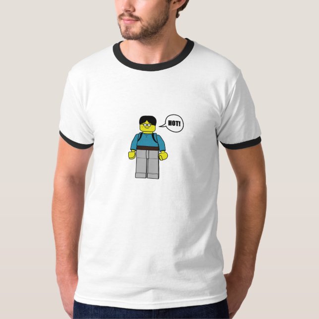 HEISSER NERD T-Shirt (Vorderseite)