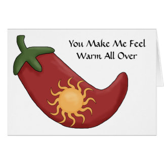 Heißer roter Chili-Pfeffer - Liebe