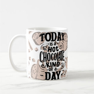 Heißer Schokoladentag Kaffeetasse