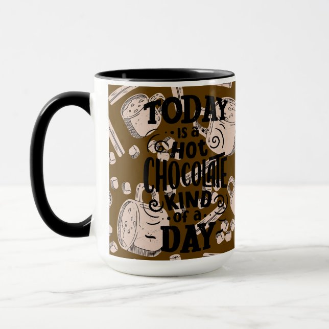 Heißer Schokoladentag Tasse (Links)