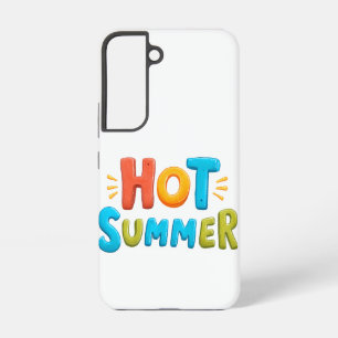 Heißer Sommer - Heißer Sommer Saison Stempel Samsung Galaxy Hülle