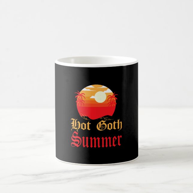 heißer Sommer Kaffeetasse (Mittel)