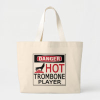 Heißer Trombone-Spieler