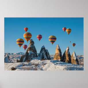Heißes Ballooning in Kappadokien Poster