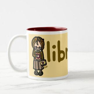 heißes Getränk und hohe Kultur Zweifarbige Tasse