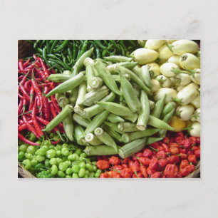 Heißes Material - afrikanische Postkarte