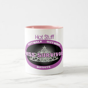 Heißes Material-Fräulein Survivor Mug Zweifarbige Tasse