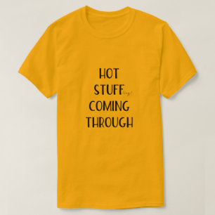 Heißes Material (ing) kommend durch Erntedank T-Shirt