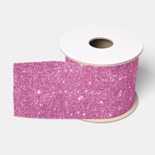 Heißes Rosa-Glitzer-Glitzern Ripsband