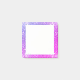 Heißes Rosa-lila Post-it Klebezettel