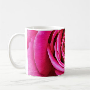 Heißes Rosa-Rose Kaffeetasse