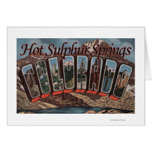 Heißes Sulphur Springs, Colorado