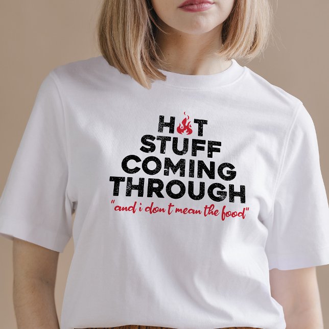 Heißes Zeug, Rotes Feuer GRILLEN Grill, Koch T-Shirt (Von Creator hochgeladen)