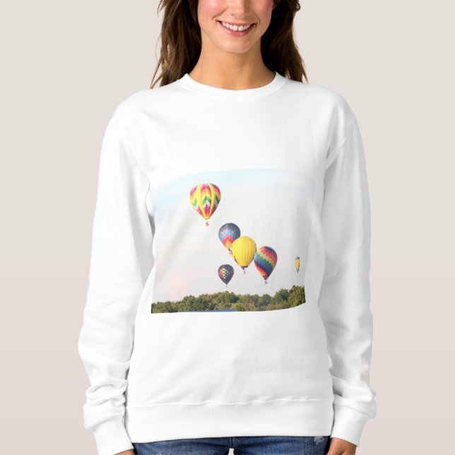 Heißluft-Ballon 6 Sweatshirt (Vorderseite)