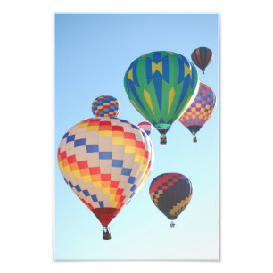 Heißluft-Ballon-Druck Fotodruck