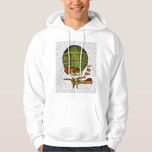 Heißluft-Ballon-Grün Hoodie