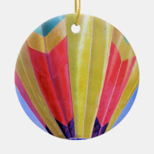Heißluft-Ballon Keramik Ornament