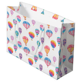 Heißluft-Ballon-Muster Große Geschenktüte