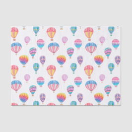 Heißluft-Ballon-Muster Seidenpapier