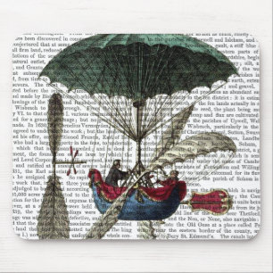 Heißluft-Ballon Place Du Louvre Mousepad