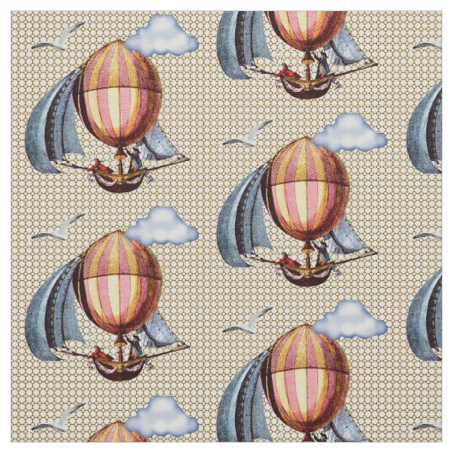 Heißluft-Ballon Stoff (Muster)