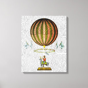 Heißluft-Ballon Zephire Leinwanddruck