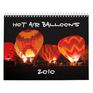 Heißluft-Ballone, 2009 Kalender