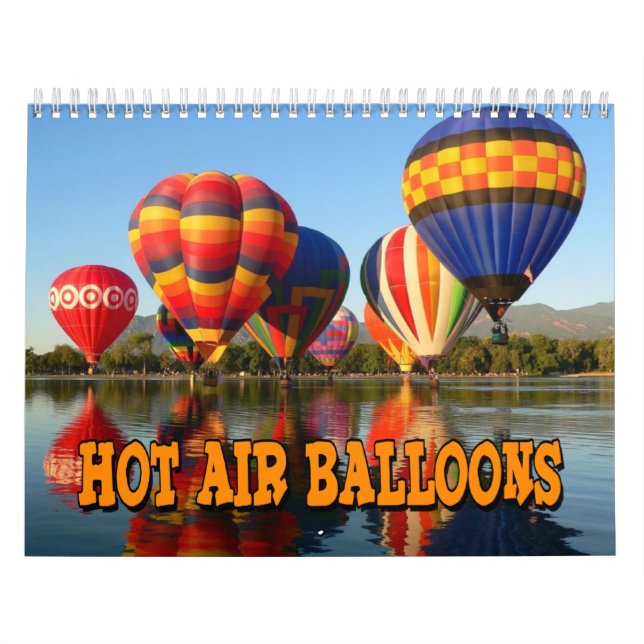 Heißluft steigt Wandkalender im Ballon auf (Titelbild)