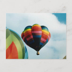 Heißluftballon (2) postkarte