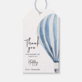 Heißluftballon Babydusche oder Geburtstag Vielen D Geschenkanhänger