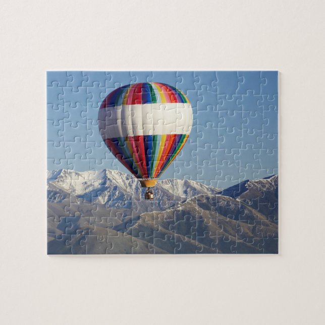 Heißluftballon bei Methven, Canterbury (Horizontal)