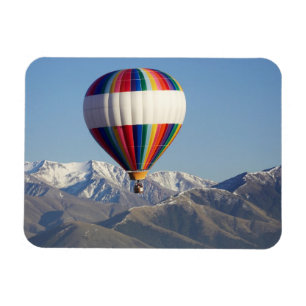 Heißluftballon bei Methven, Canterbury Magnet