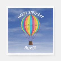 Heißluftballon Birthday