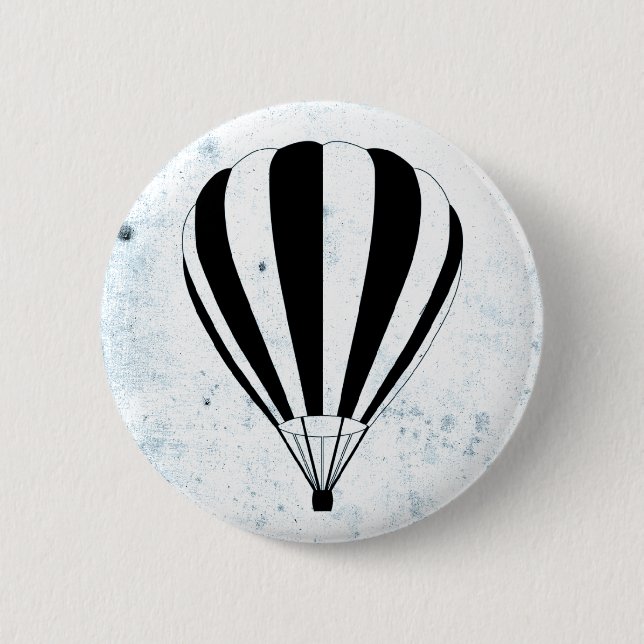 Heißluftballon Button (Vorderseite)