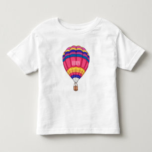 Heißluftballon Cartoon-Illustration Kleinkind T-shirt