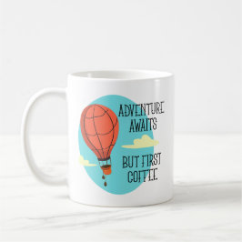 Heißluftballon-Erlebnis erwartet aber der erste Ka Tasse