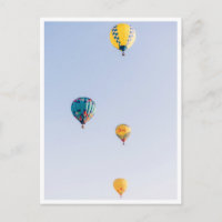 Heißluftballon-Festival Foto Farbig