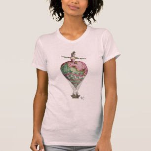 Heißluftballon Frau 2 T-Shirt