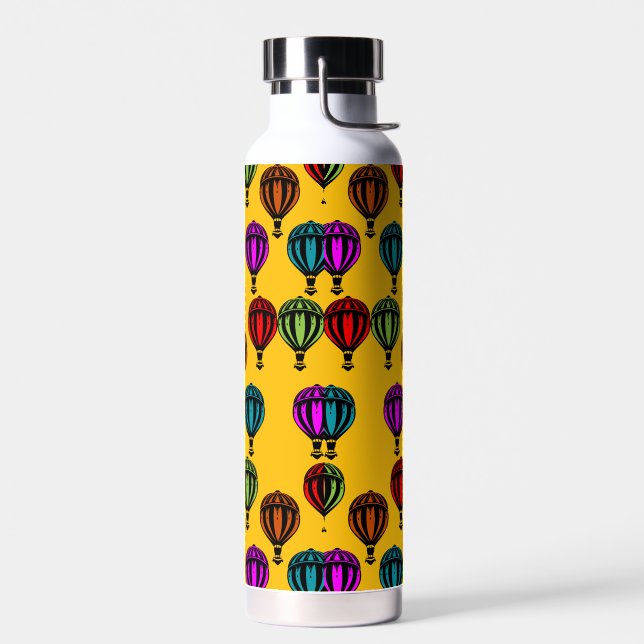 Heißluftballon Gemustert Trinkflasche (Links)