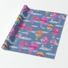 Heißluftballon-Geschenkpapier Geschenkpapier