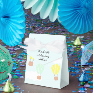 Heißluftballon Geschlecht Neutrale Babydusche Geschenkschachtel