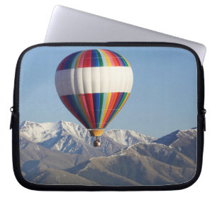 Heißluftballon, in der Nähe von Methven, Canterb Laptopschutzhülle